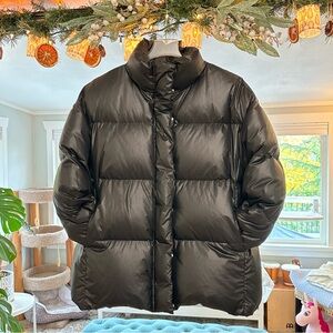 NWOT - Gentle Herd Extra Puffy Black Puffer Coat